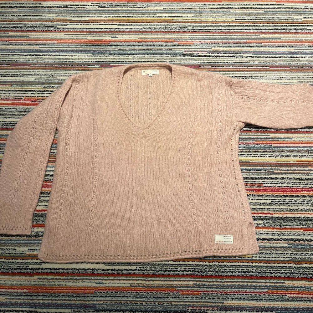 Odd Molly pink knit sweater